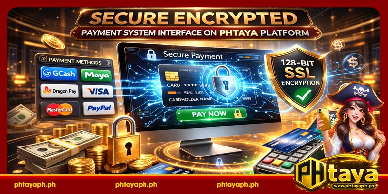 Secure encrypted payment system interface on PHTAYA platform