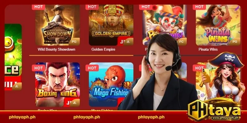Explore the game via PHTAYA Hotline